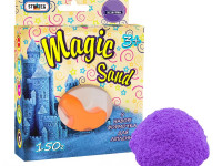 strateg leo 39304  Кинетический песок "magic sand" фиолетовый