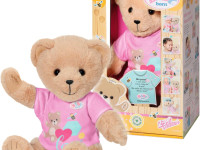 zapf creation 835609 jucărie moale "bear baby born" roz