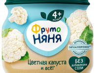 ФрутоНяня piure de conopida (4 luni+) 80 gr.