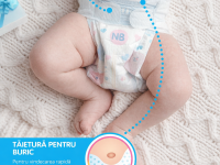 joonies premium soft scutece nb (0-5 kg.) 72 buc.