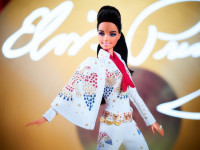 barbie gtj95 păpușă de colecție "elvis presley"