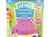 heinz Кашка Лакомая рисовая  абрикос, чернослив (5m+)