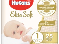 huggies elite soft 1(3-5 kg.) 25 buc.