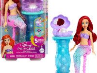 disney princess jbf86 păpușa "ariel" cu măsuță de toaletă sidef
