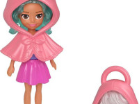 polly pocket jkr46 păpușă breloc cu accesorii (7,5 cm) &icirc;n sort.