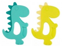 canpol 51/006 dințitor din silicon "dinosaur" &icirc;n sort.