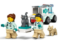 lego city 60382 constructor "veterinar van rescue" (58 el.)