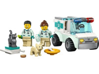 lego city 60382 Конструктор "Спасательный ветеринарный фургон" (58 дет.)