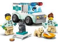 lego city 60382 Конструктор "Спасательный ветеринарный фургон" (58 дет.)