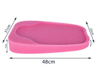 sevi 159-2 Поролоновый матрасик для ванной (розовый)