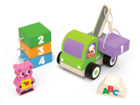 kids hits kh20/015 constructor din lemn "macara" (7 el.)