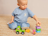 kids hits kh20/015 constructor din lemn "macara" (7 el.)