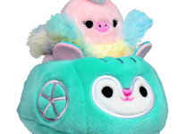 squishmallows sqm0020 Игрушка "Плюшевый герой в машинке" в асс.