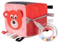 canpol 68/073 jucărie de pluș educativă "cube-ursulet" (coral)