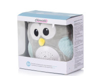 chipolino pil025020owl jucărie de pluș cu proiector și muzică "bufniță"