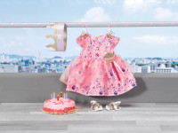 zapf creation 830789 set de imbracaminte set haine pentru papusa "baby born deluxe happy birthday" (43 cm.)