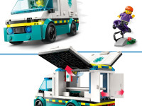 lego city 60451 Конструктор "Скорая помощь" (184 дет.)