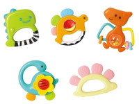hola toys 1109 Набор из 5 погремушек "Дино"