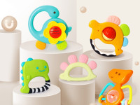 hola toys 1109 Набор из 5 погремушек "Дино"