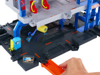 hot wheels jbm74 Игровой набор "Гараж с мега петлей"