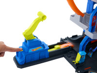 hot wheels jbm74 Игровой набор "Гараж с мега петлей"
