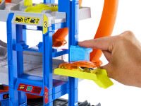hot wheels jbm74 Игровой набор "Гараж с мега петлей"