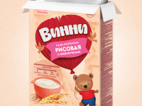 Винни terci cu lapte din orez cu prebiotice (4m+) 200 gr.