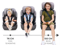 kinderkraft scaun auto comfort up 2 i-size (76-150 cm.) gri