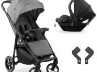 hauck cărucior 2 in 1 shop n care travel set grey