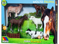 molto 23252 Набор фигурок "fauna farm animals" (5 шт.)