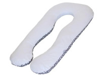 veres 301.15.05 pernă pentru gravide &icirc;n formă de u (140х75 cm.) gri\bej