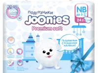 joonies premium soft scutece nb (0-5kg.) 24 buc.