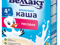 Беллакт каша молочная рисовая (4 м+) 200 гр.