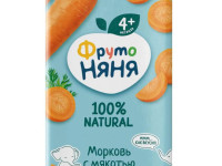 ФрутоНяня nectar morcov cu pulpă 200 ml. (4 m+)