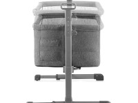 kinderkraft patut-leagăn neste dark grey