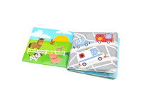 akuku-6954 a0477 carte moale cu sc&acirc;rț&acirc;itor "primii pași"