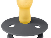 Bibs Пустышка круглая латексная Color S Iron (0-6 м.) bibs Пустышка круглая латексная color s iron (0-6 м.)