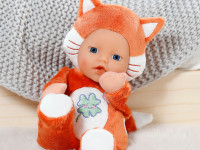 zapf creation 836606 păpușă moale baby born "vulpe" (26 cm.)