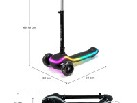 kinderkraft trotineta raket negru