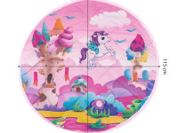 sevi 377-160 covorașul pentru copii - geanta de depozitare a jucariilor "unicorn"