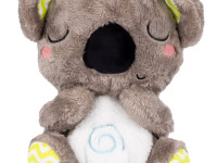 chipolino pild02502klw jucărie respirabilă cu lumină și muzică "koala" bej