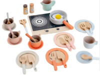 73092 set de tac&acirc;muri din lemn pentru copii