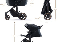 kinderkraft Коляска 2-в-1 prime2 чёрный
