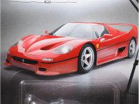 hot wheels jbk56 Литой автомобиль "ferrari f50" серия "premium car culture" 