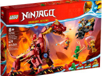 lego ninjago 71793 Конструктор "Лавовый дракон-трансформер" (479дет.)