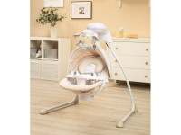 caretero 8095 Электронные качели "raffi" (до 12 кг.) бежевый