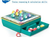 hola toys e7986 joc de masă "penguini"