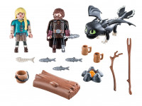 playmobil 70040 constructor "hiccup astrid and dragon"