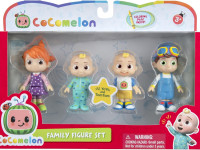 cocomelon cmw0169 set de 4 figurine "familie"