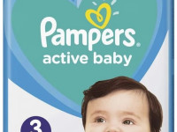 pampers active baby 3 (6-10 kg.) 70 buc.